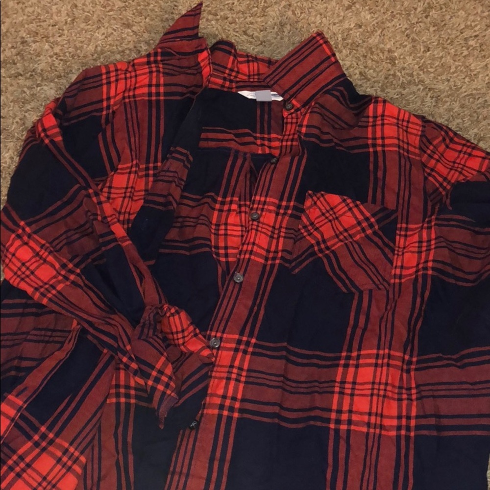 Long sleeve flannel